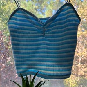 Pacsun LA Hearts striped tank